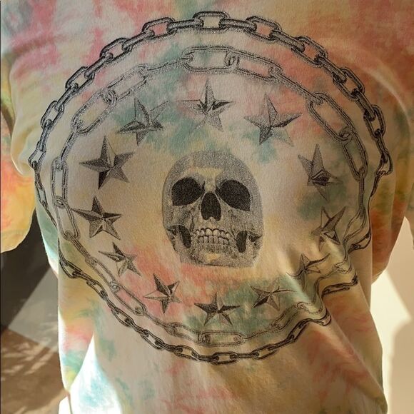 Guess Tye Dye Skull tee - Picture 2 of 5